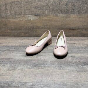 Geox Floretia Peach Low Heel Pumps Women's Size EU 36